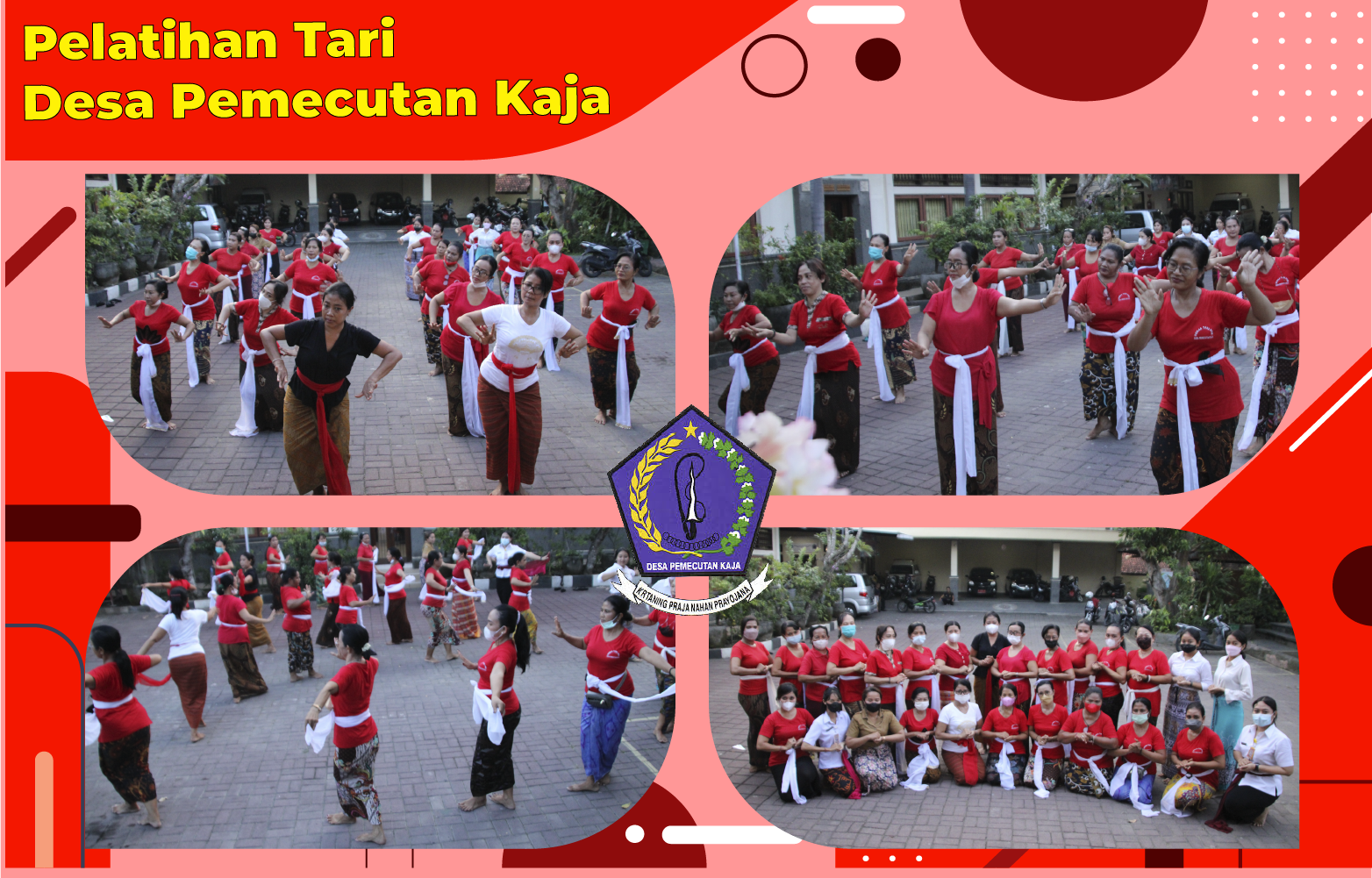 PELATIHAN TARI DESA PEMECUTAN KAJA