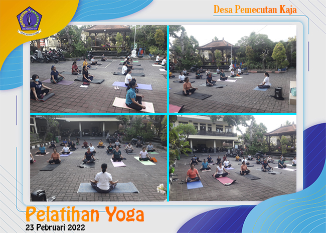 Pelatihan Yoga Desa Pemecutan Kaja