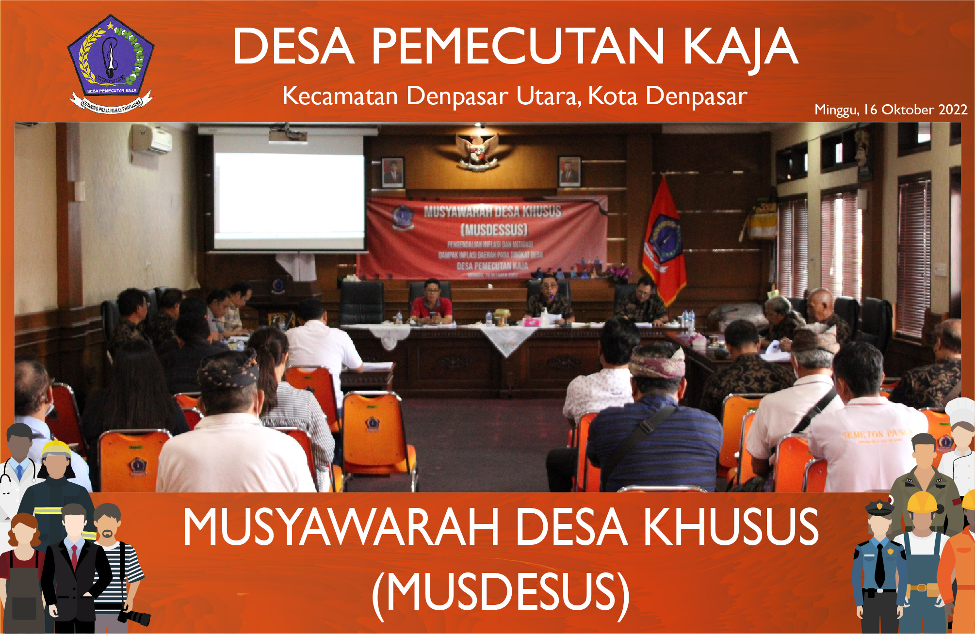 MUSYAWARAH DESA KHUSUS yang membahas mengenai APBDES 2022 Perubahan
