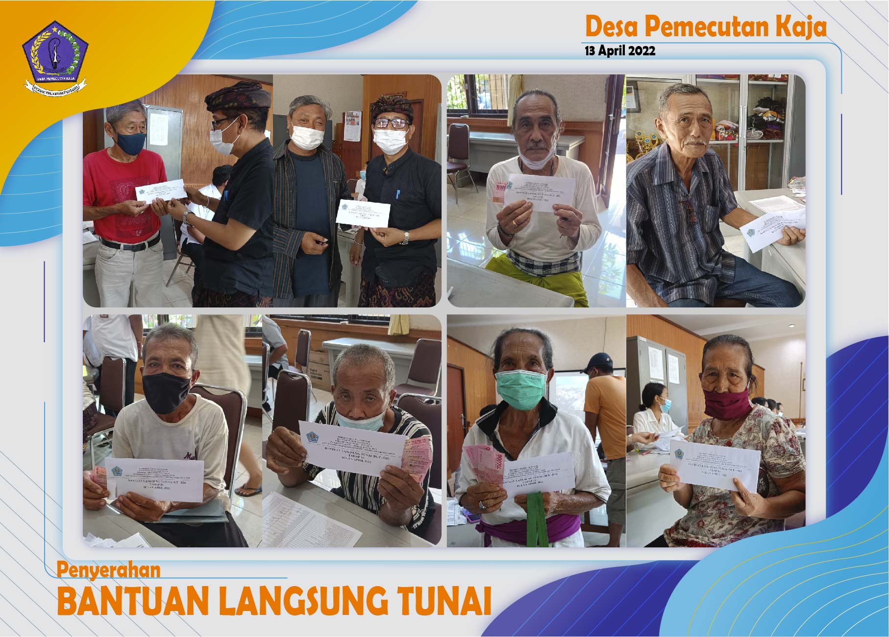 Penyerahan Bantuan Langsung Tunai (14 April 2022)