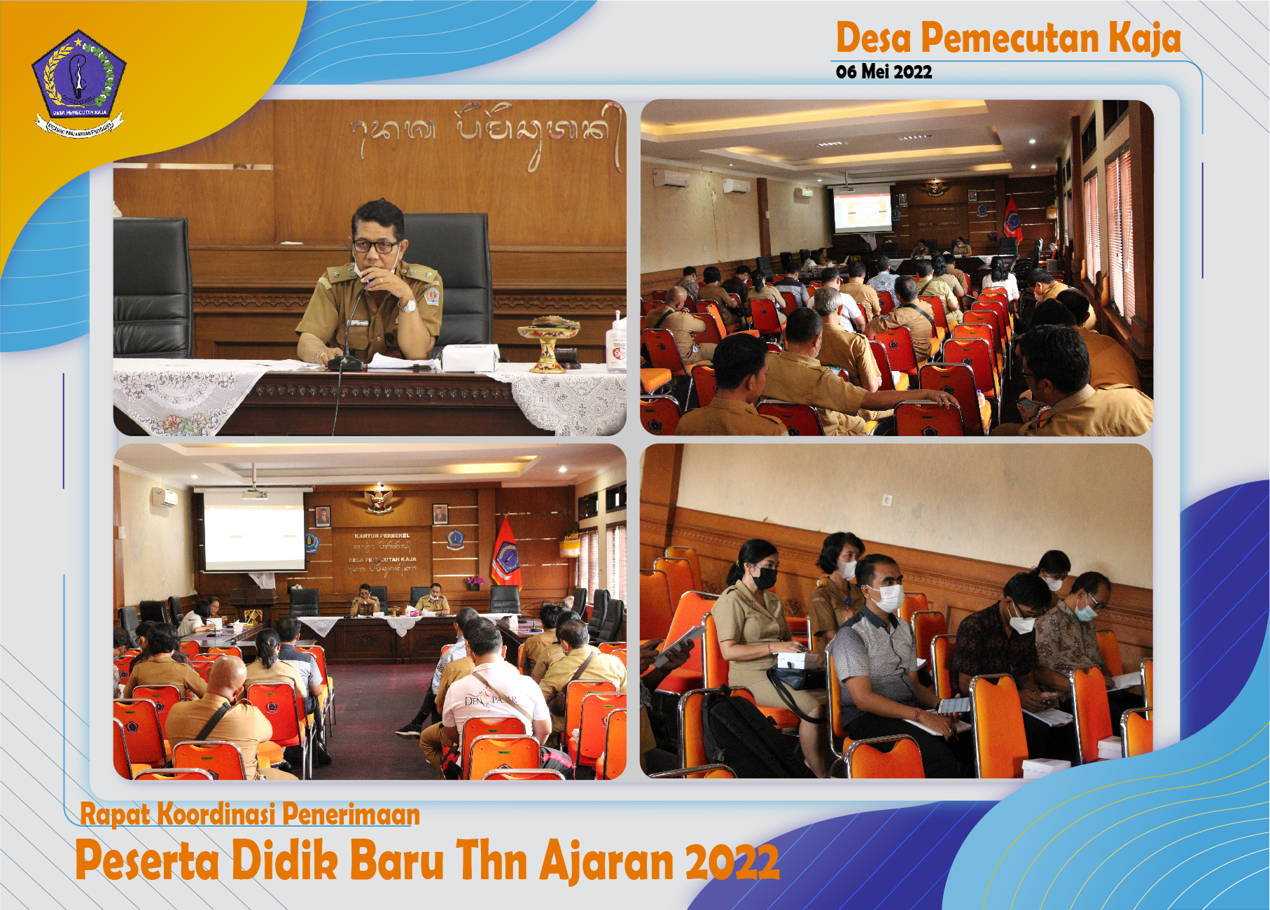 Rapat Koordinasi Penerimaan Peserta Didik Baru Tahun Ajaran 2022
