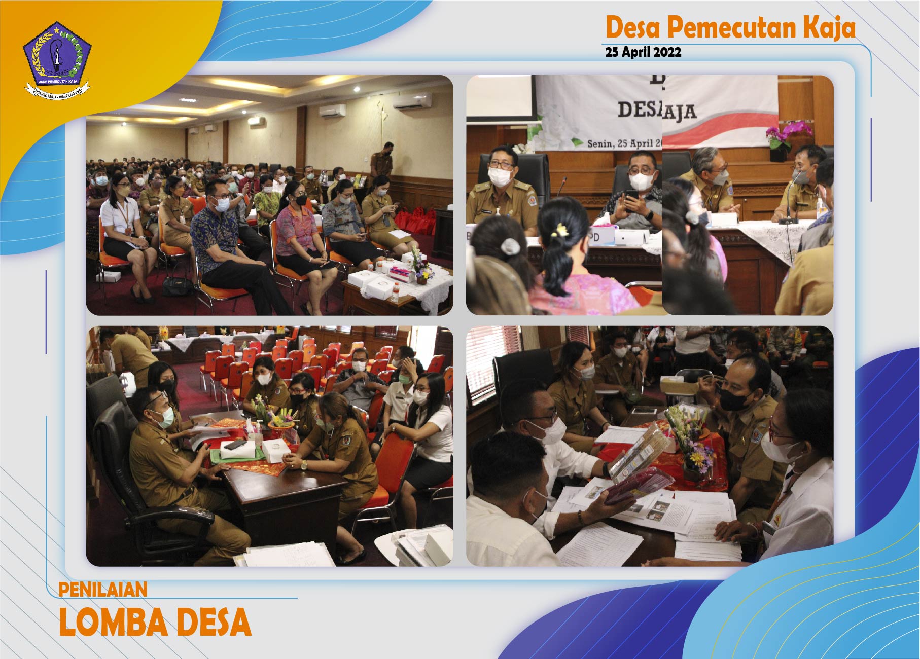 Penilaian Lomba Desa tingkat Kota