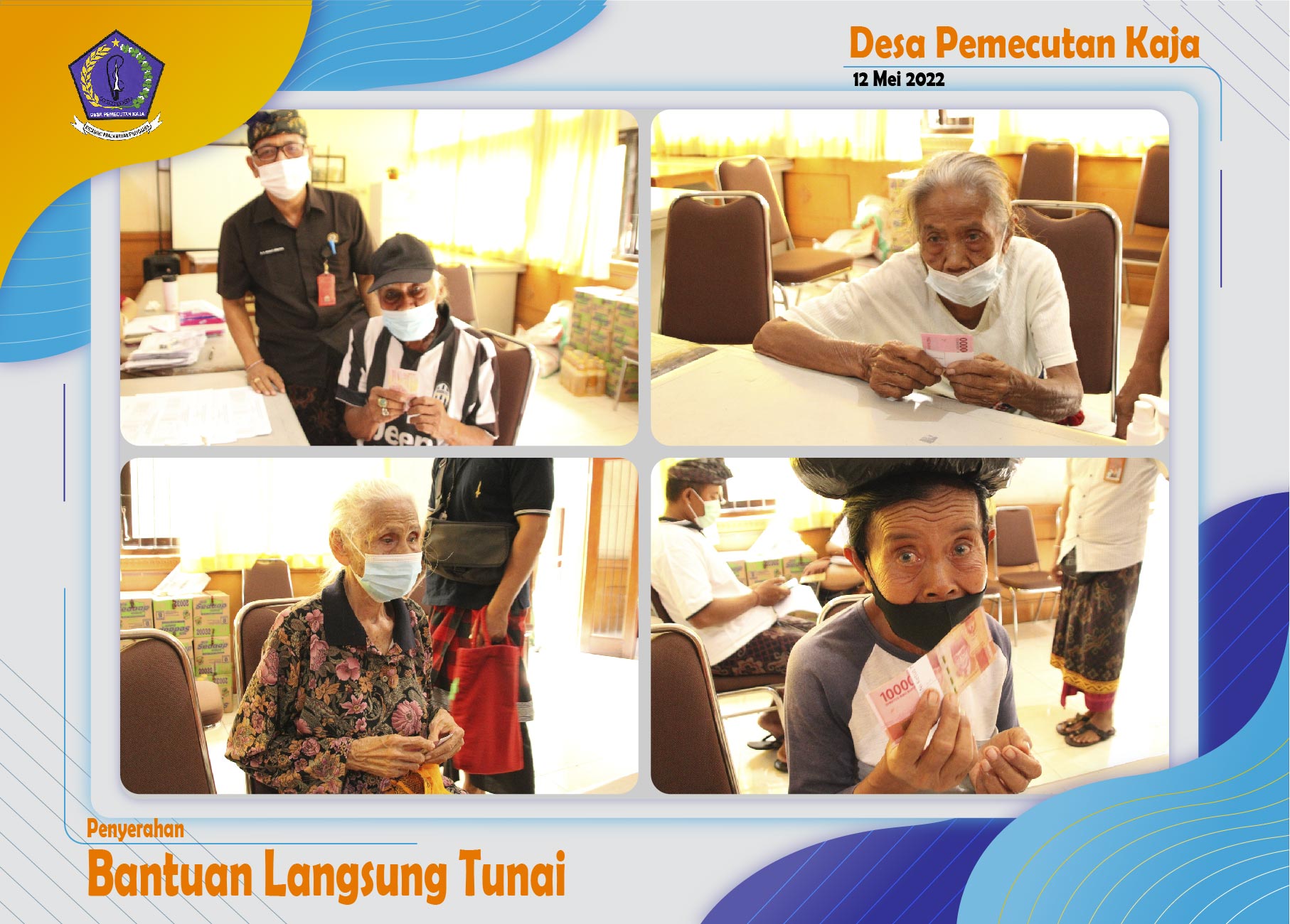 Pembagian Bantuan Langsung Tunai (12 Mei 2022)