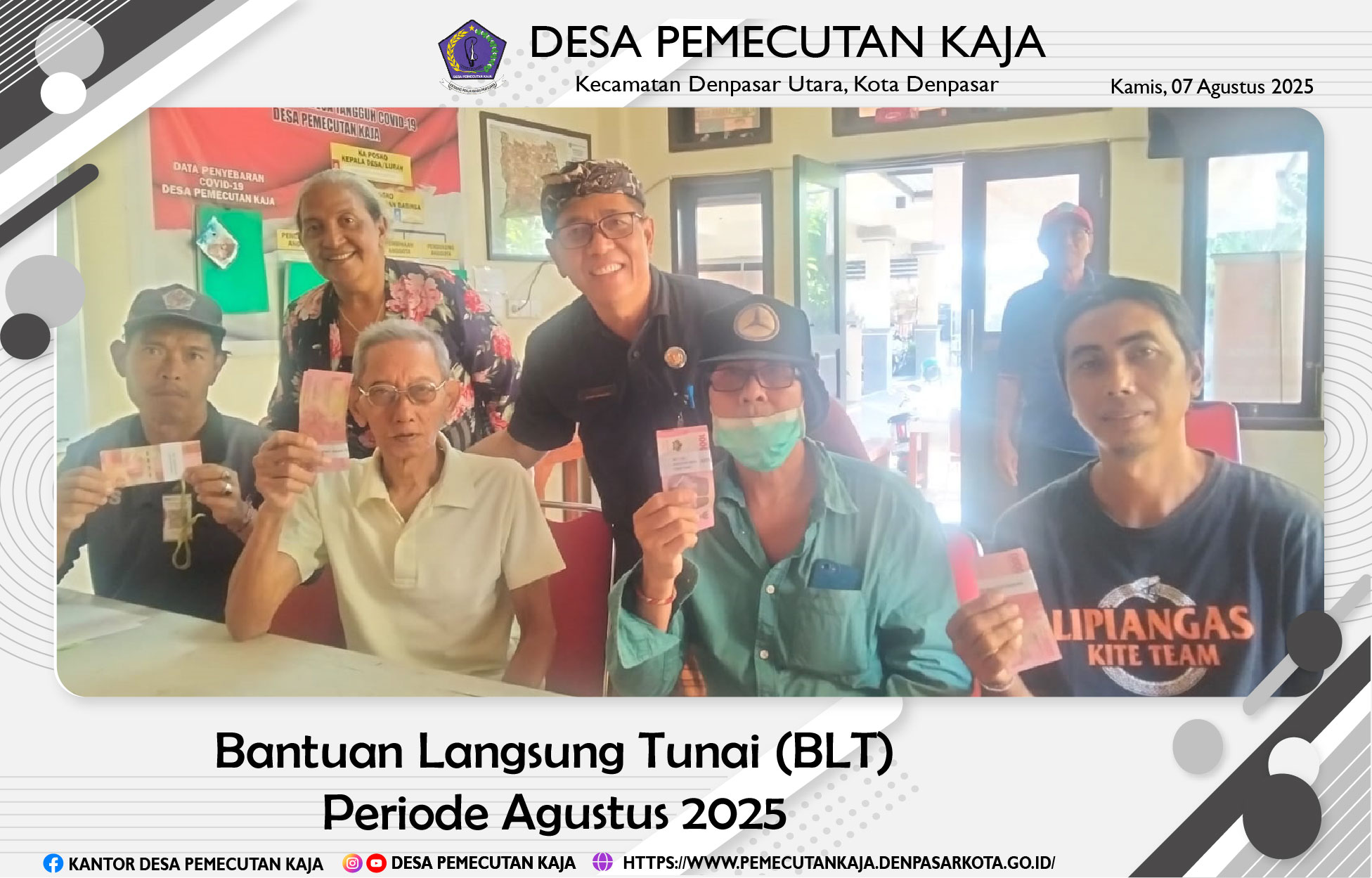 Bantuan Langsung Tunai (BLT) Periodi Agustus 2025