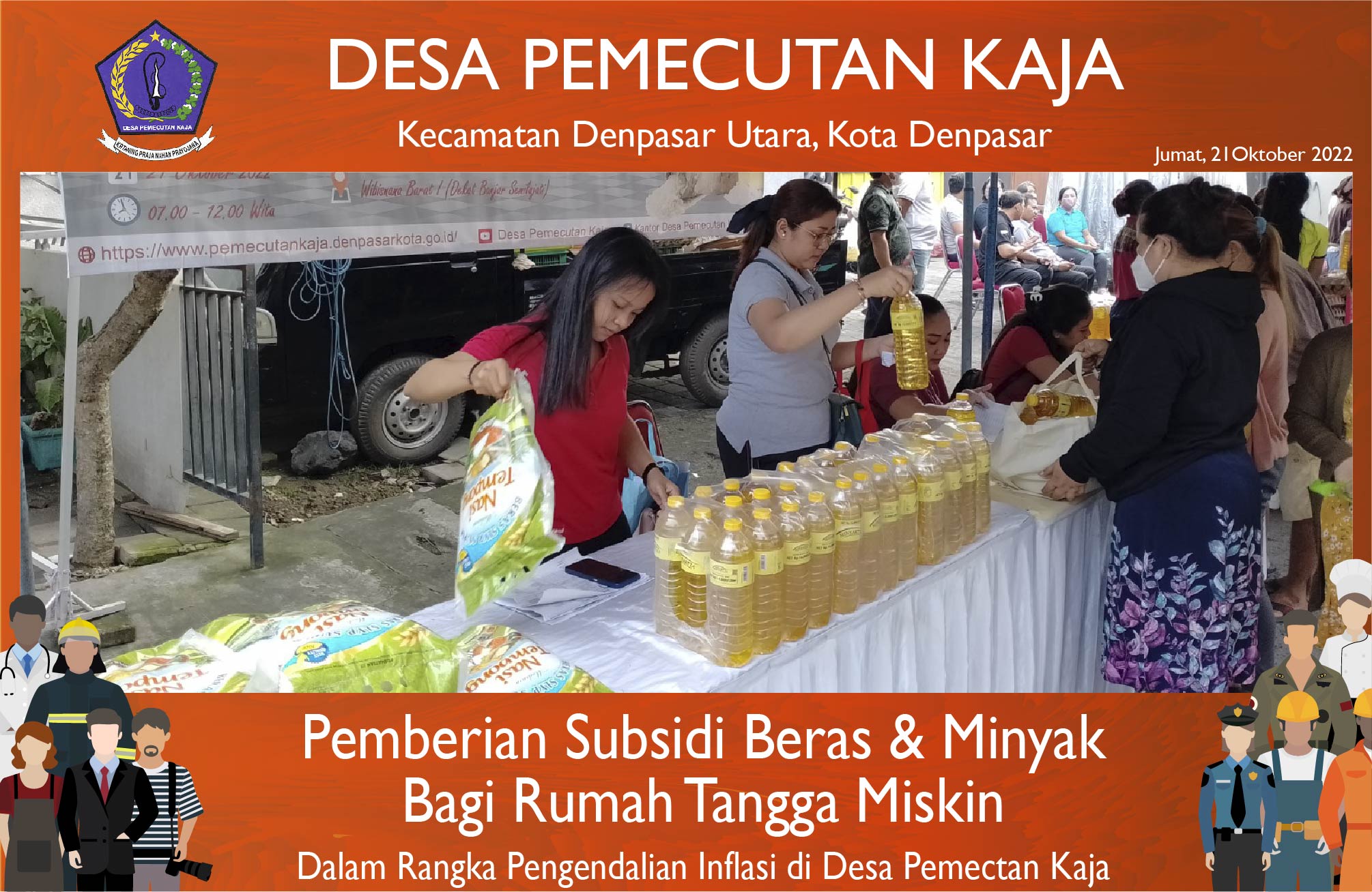 Pemberian Subsidi Beras dan Minyak Kepada Rumah Tangga Miskin 
