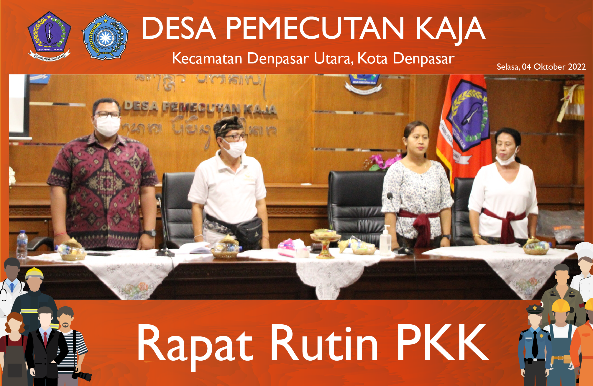 Pertemuan PKK Desa Pemecutan Kaja (04/10/2022)