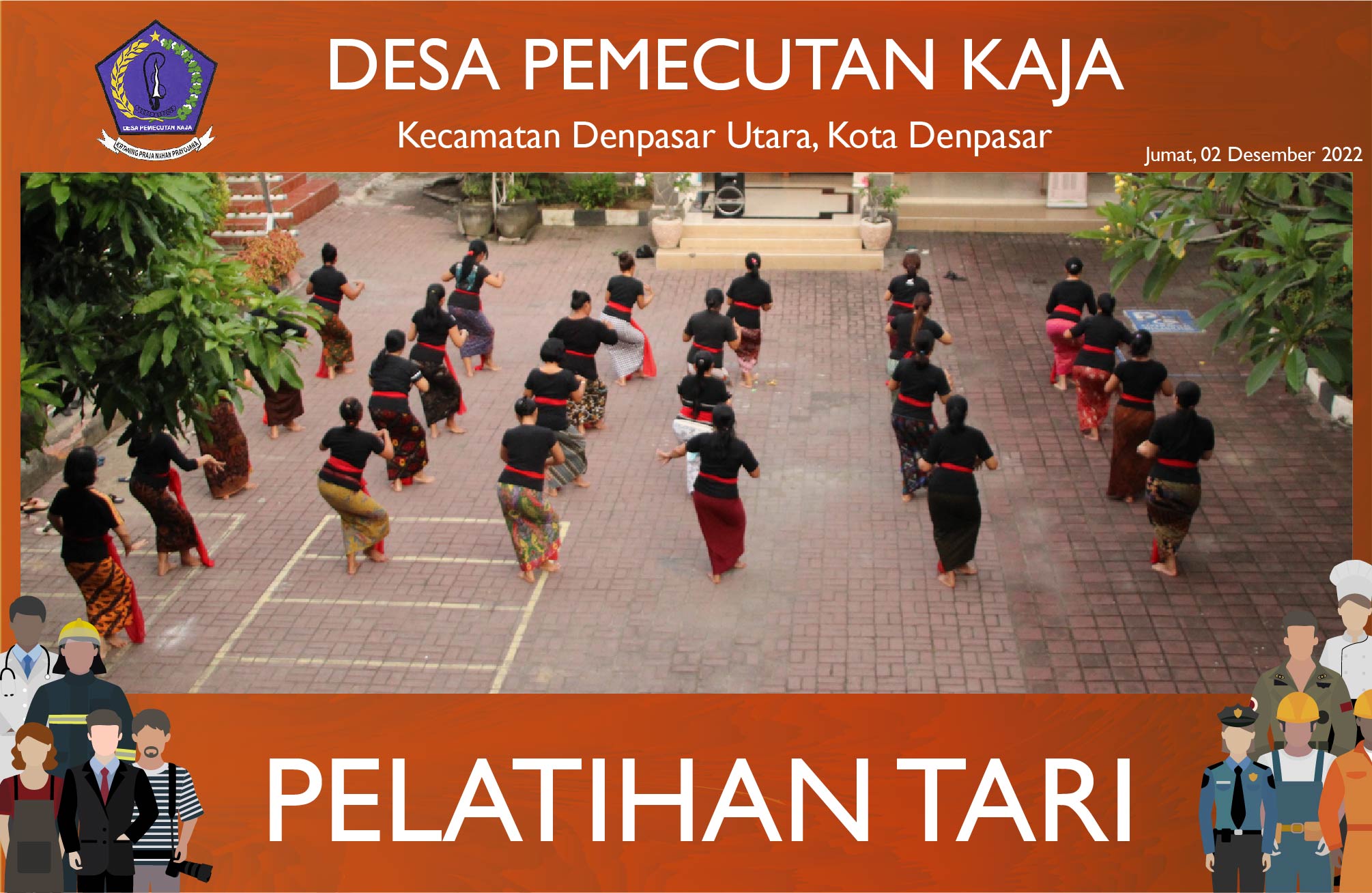 Pelatihan Tari Rejang (02/12/2022)