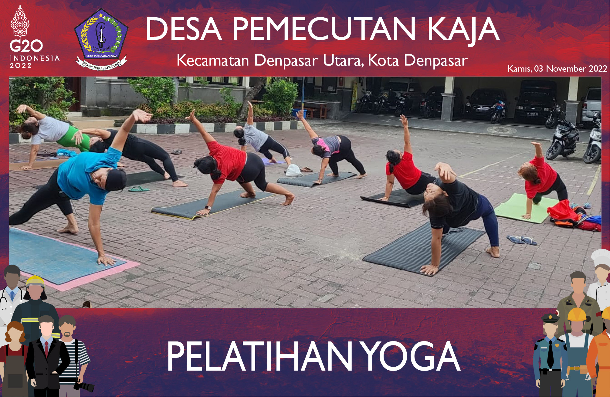Pelatihan Yoga (03/11/2022)