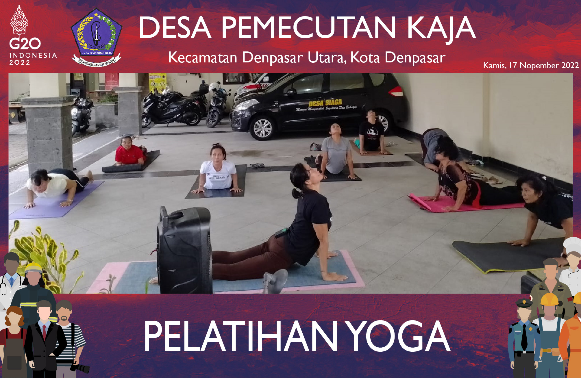 Pelatihan Yoga (17/11/2022)