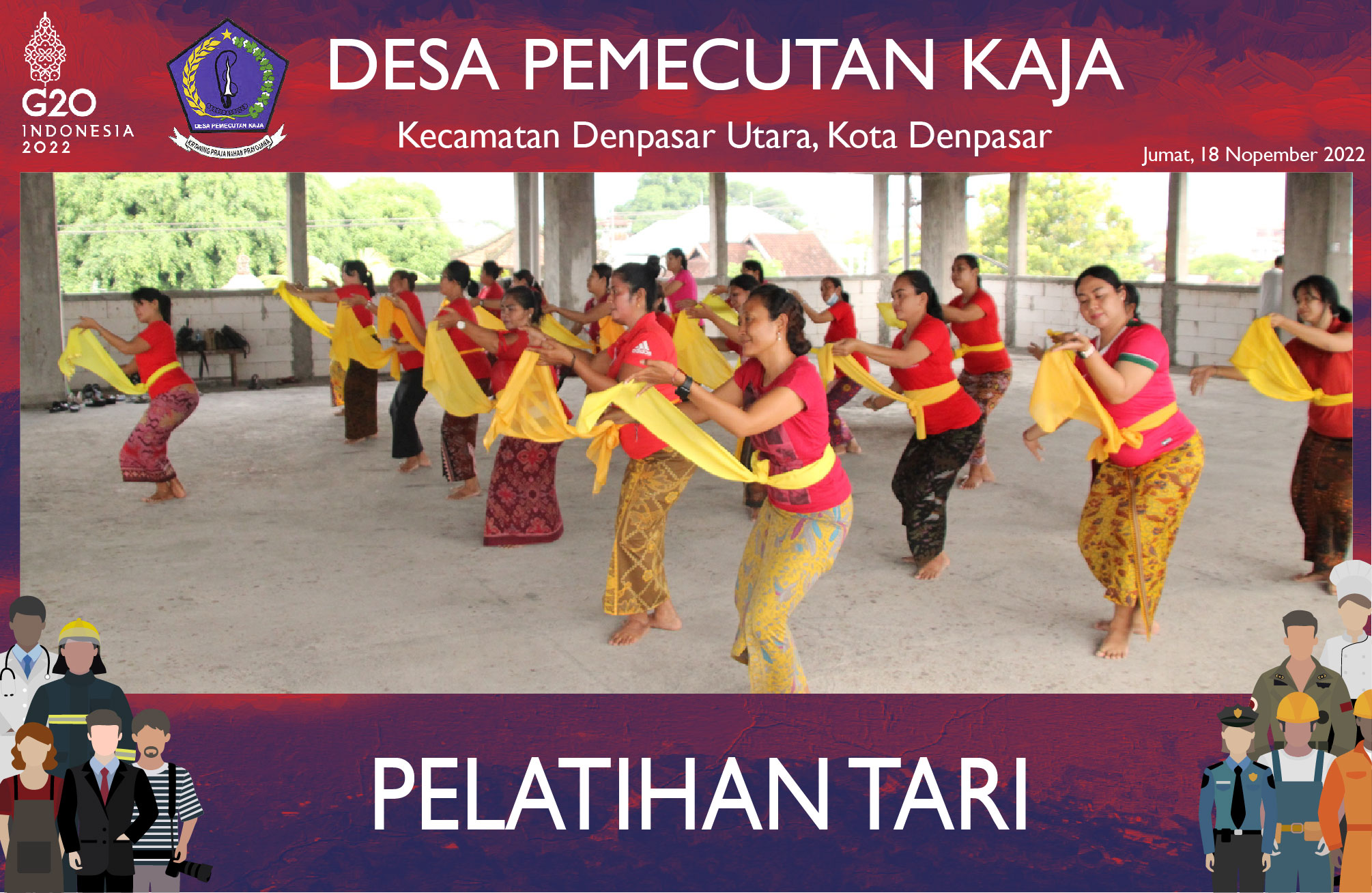Pelatihan Tari (18/11/2022)