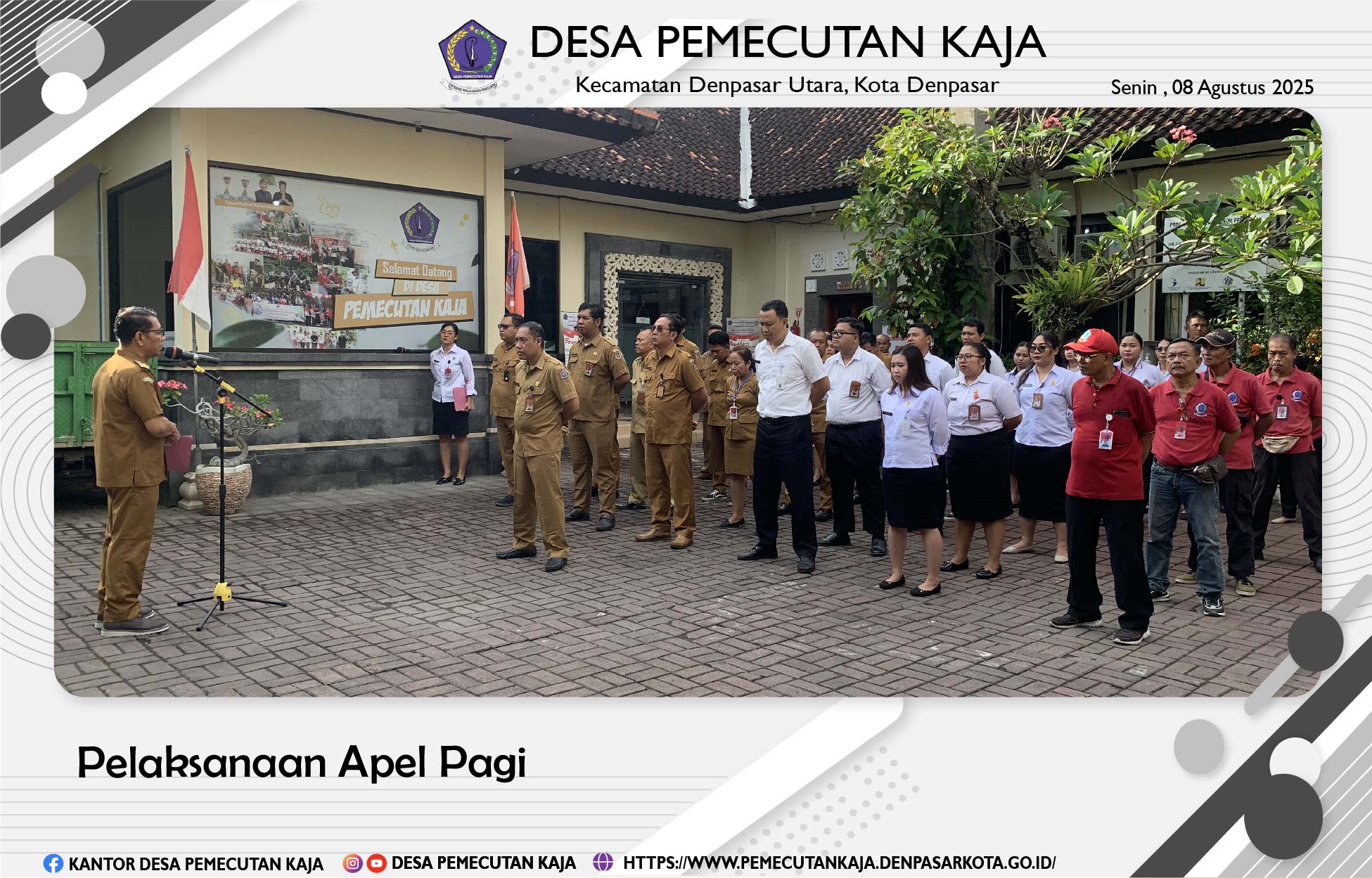 Pelaksanaan Apel Pagi