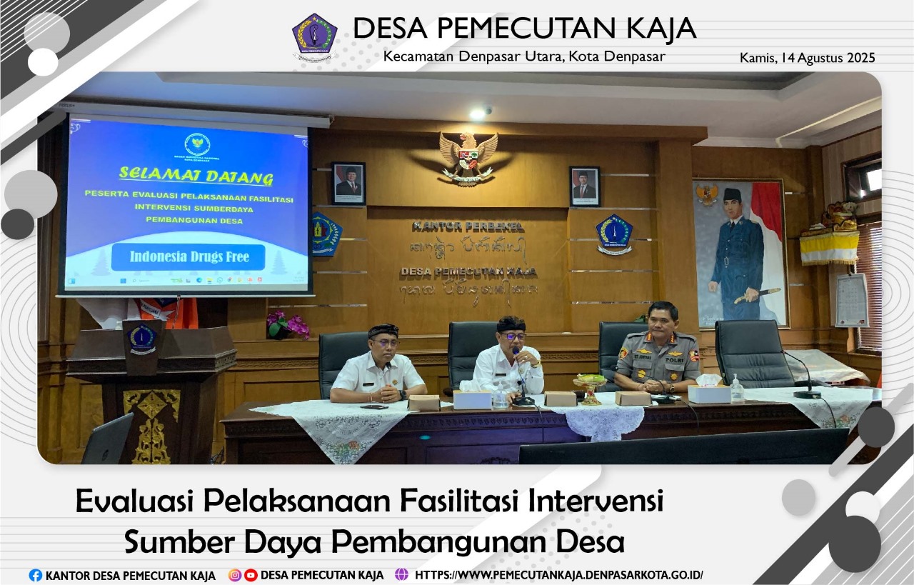 Evaluasi Pelaksanaan Fasilitasi Intervensi Sumber Daya Pembangunan Desa