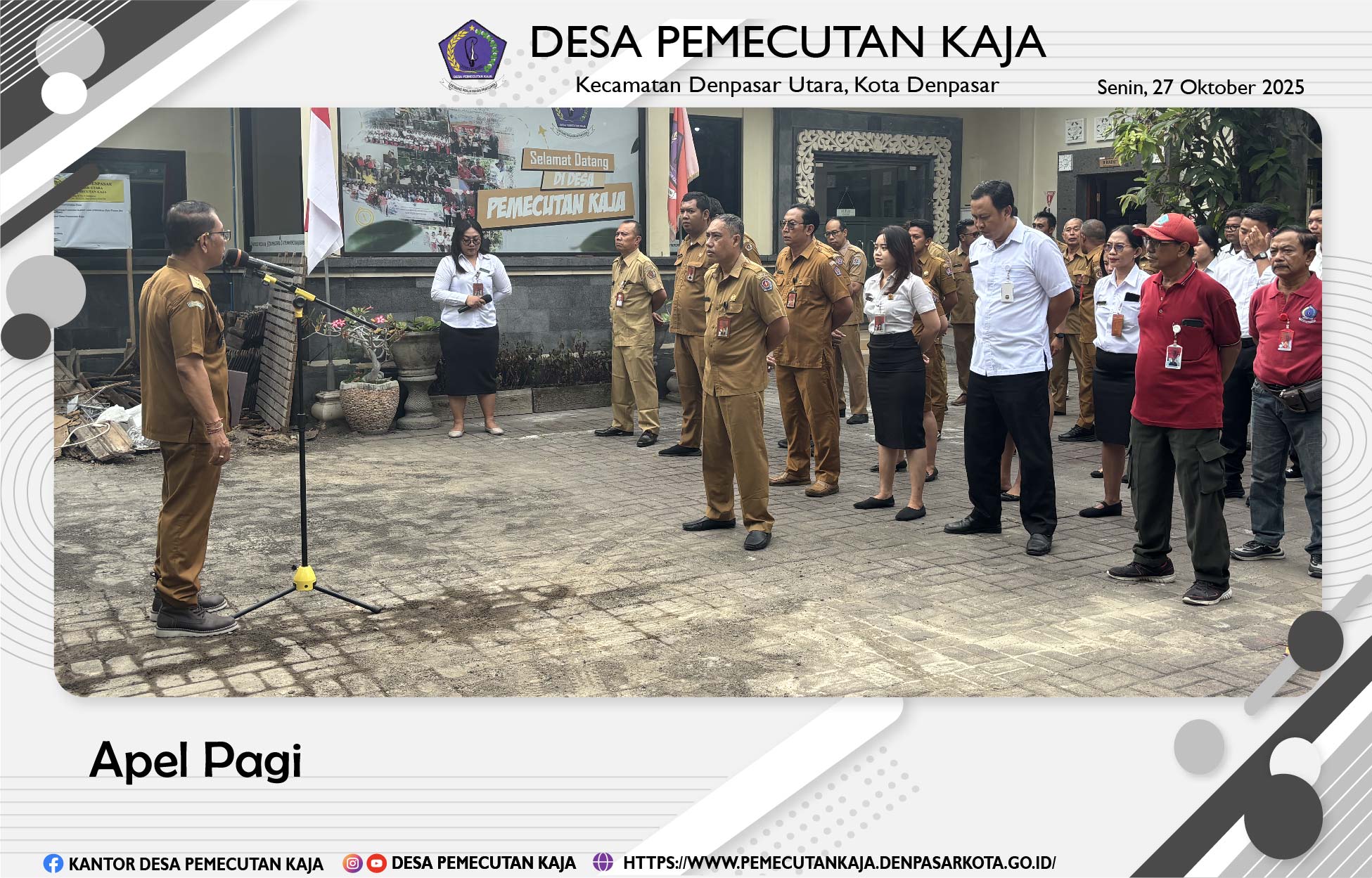 Apel Pagi Bulan Oktober 2025