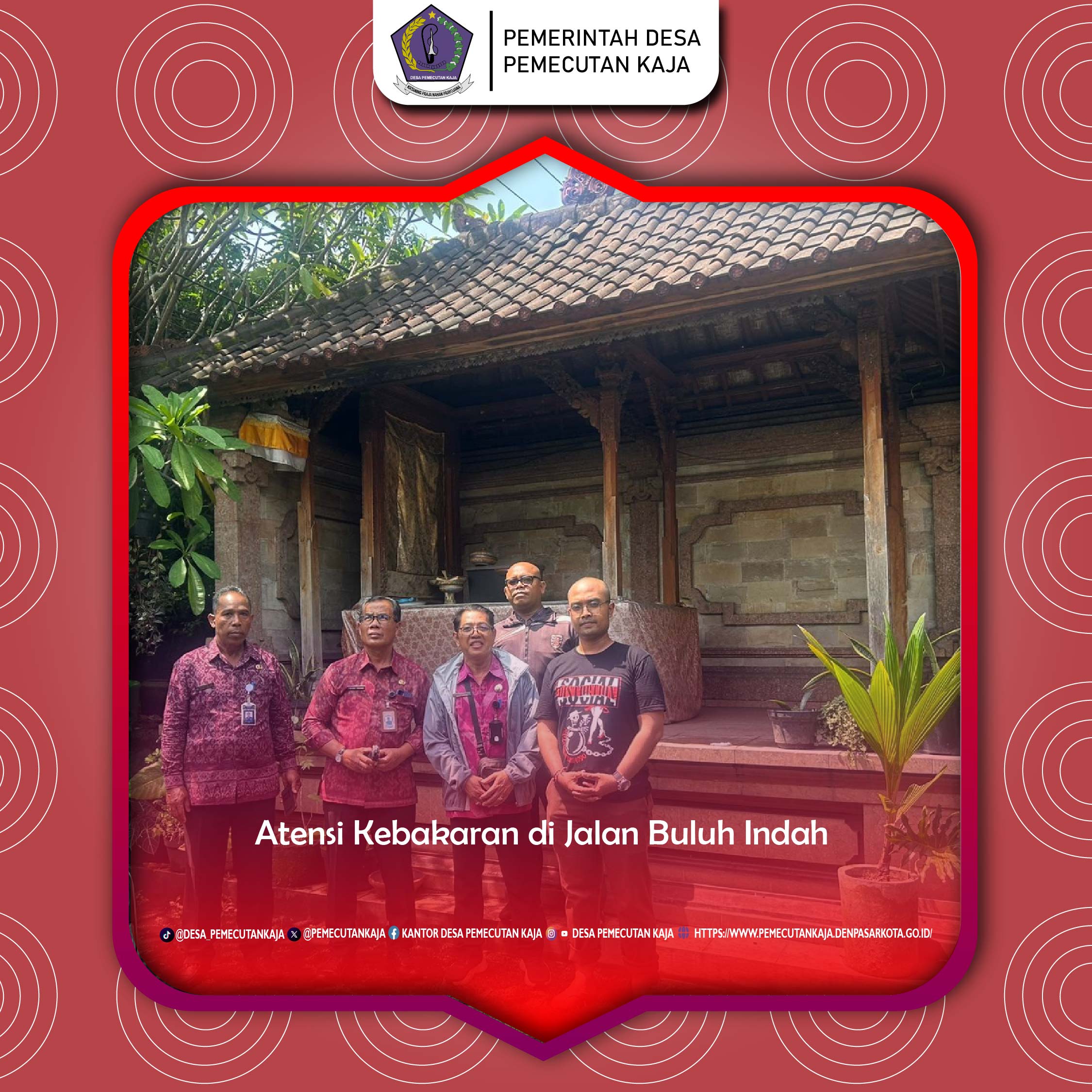 Atensi kebakaran di Jalan Buluh Indah 